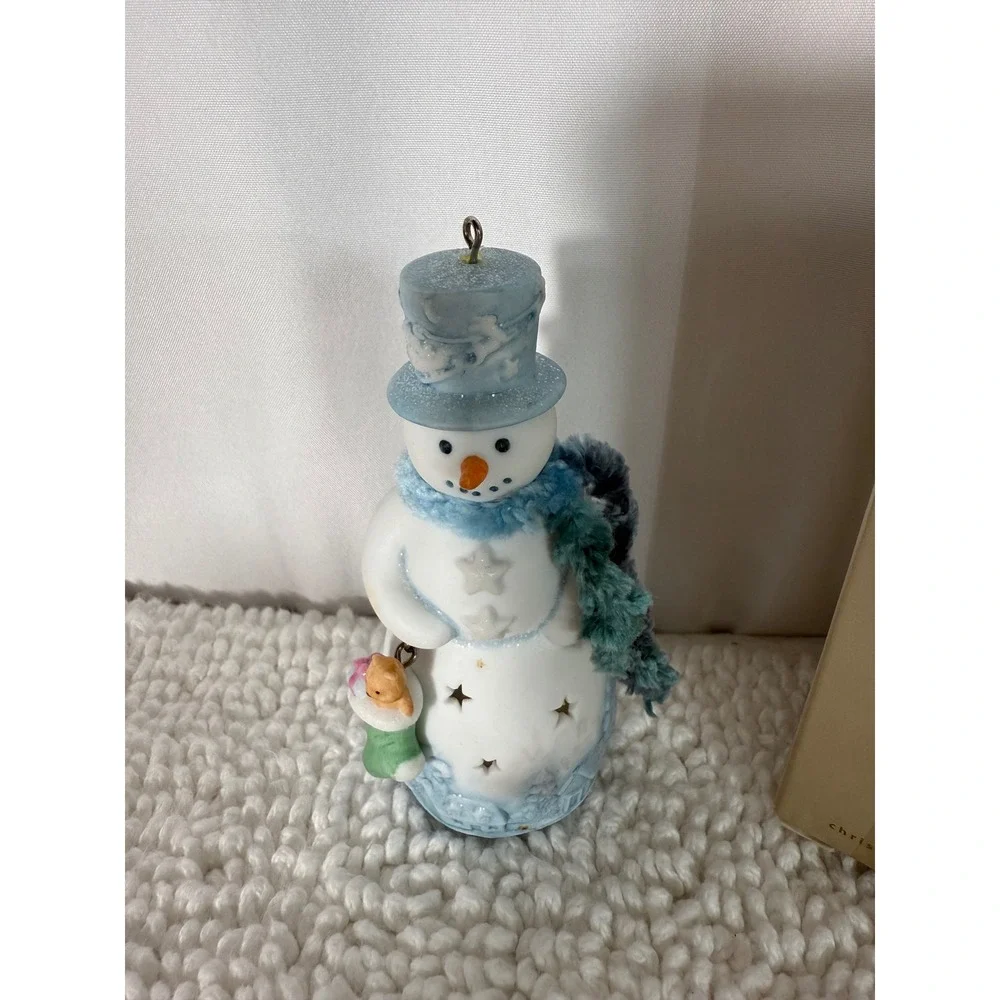 Hallmark Keepsake Ornament‎ Club Snowman Stanley T Starr 2008 Christmas Decor